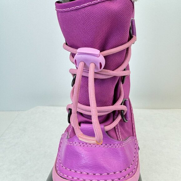 Sorel Yoot Pac Waterproof Winter Snow Boots Fuchsia Pink Lined Womens Size 5 - Picture 6 of 15